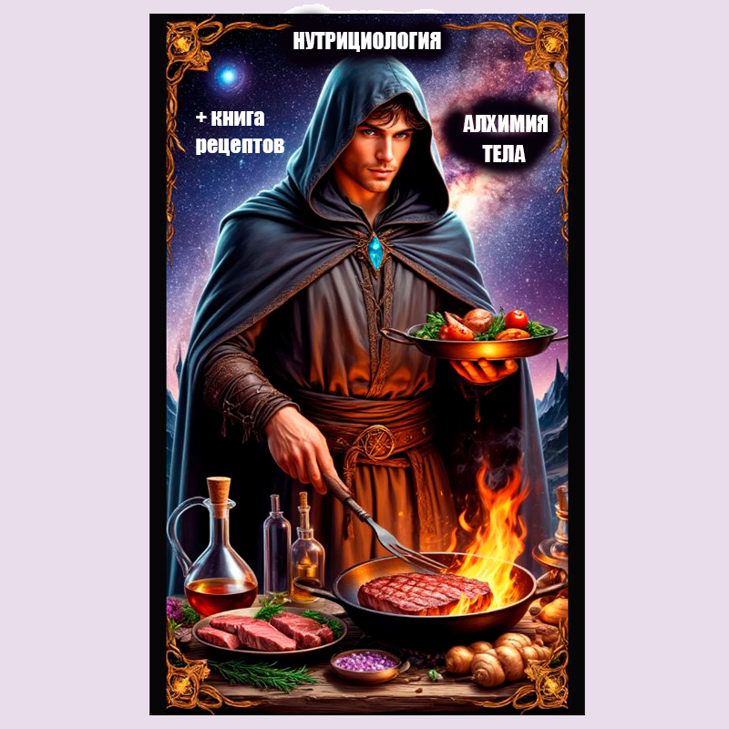 НУТРИЦИОЛОГИЯ. АЛХИМИЯ ТЕЛА. + КНИГА РЕЦЕПТОВ